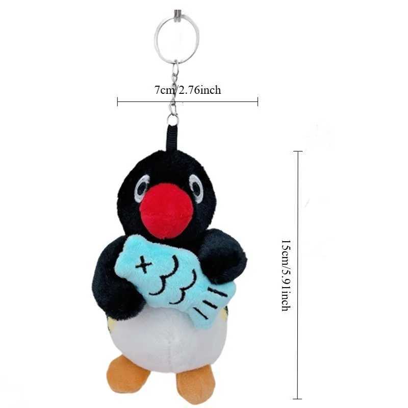 Kawaii Penguin Plush Keychains Cute Pendant Plushies Small Pingu Bag Accessories Creative Animal Dolls Backpack KeyChainXJ251208 - view 3