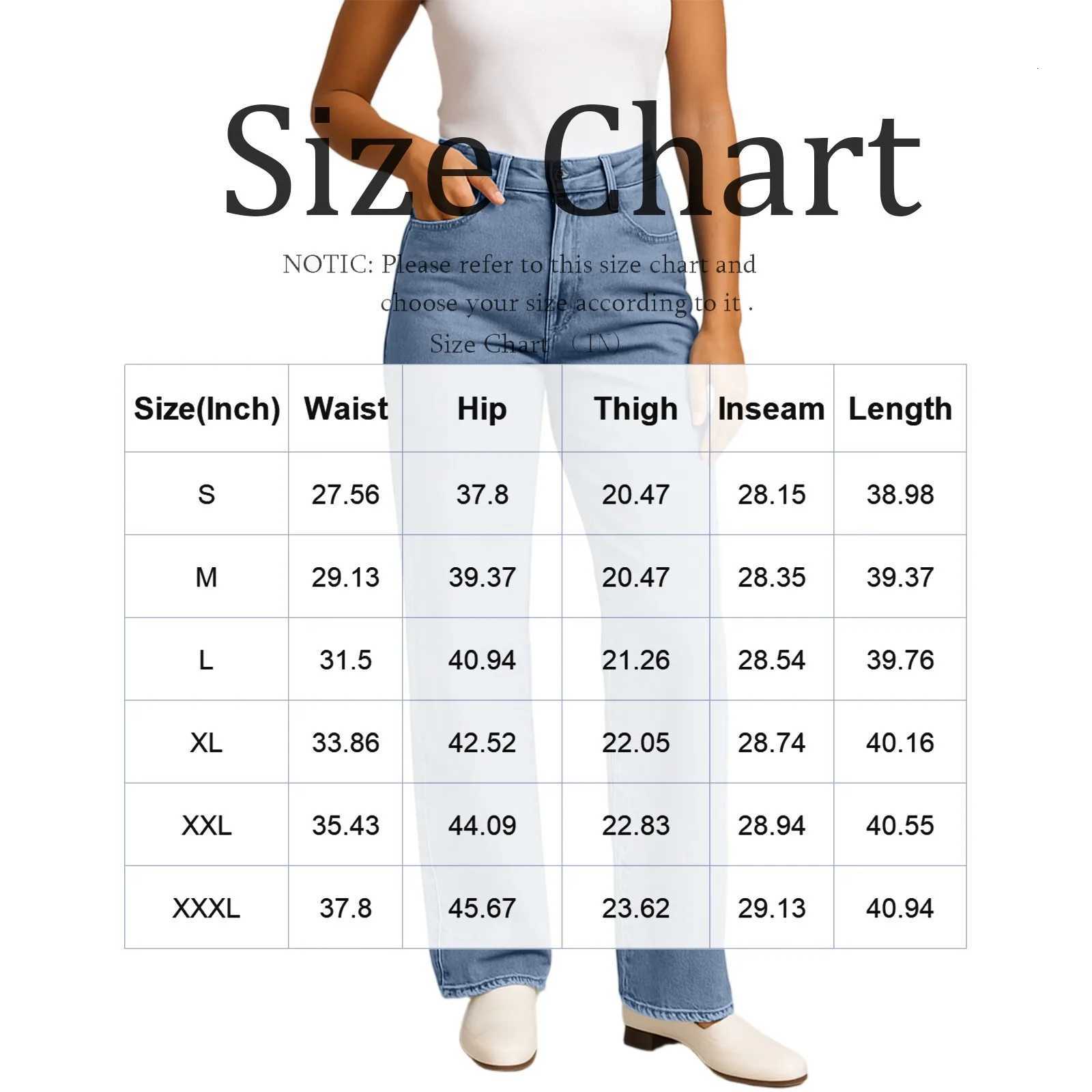 Jeans Women High Waist Washed Womens Jeans Fashionable Versatile Straight Leg Pants Jeans Women Jean Pants WomenT251208