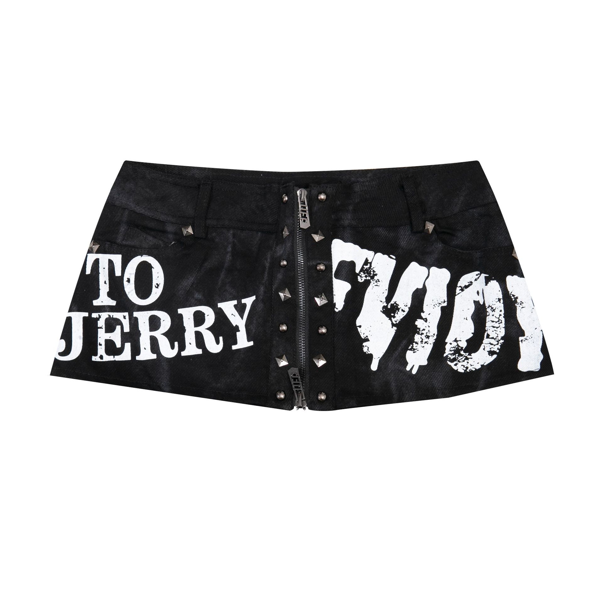 Skirts Streetwear Vintage Patchwork Denim Mini Skirt Slim Fit Shorts Womens Distressed Frayed Jean With Number Graphic Y2K Style