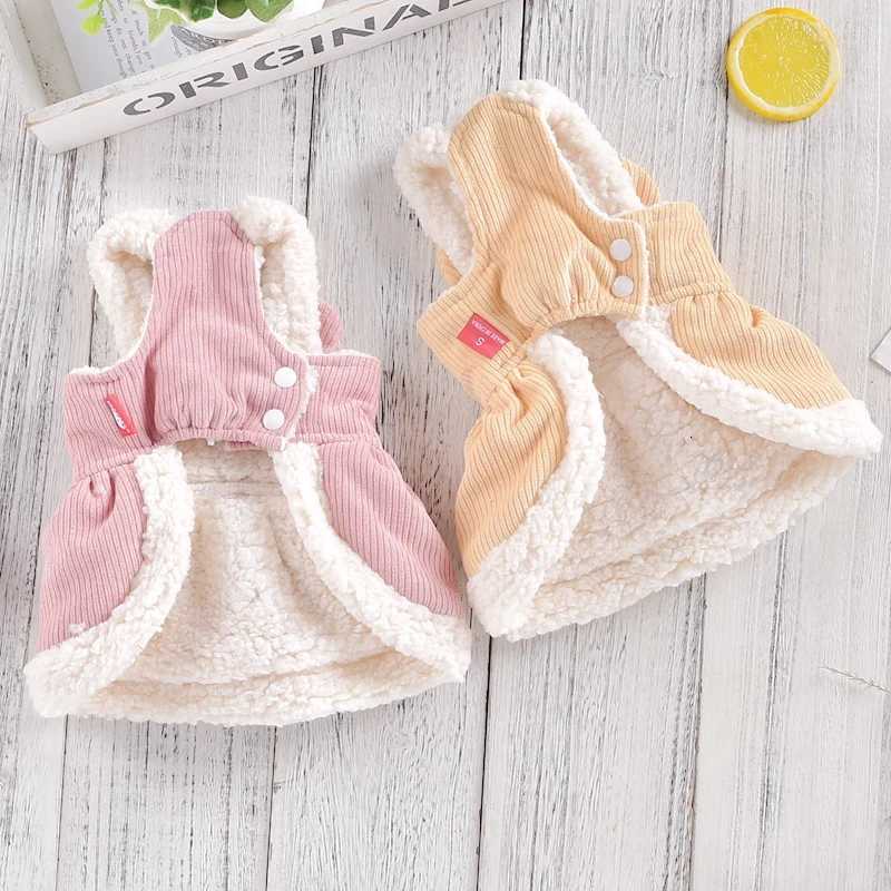 Cute Bear Spring Clothes For Dogs Pink Yellow XS 2XL Puppy Apparel Animal Skirt For Small Medium Pet Cat Luxury Accessories Pug M251208 - view 4