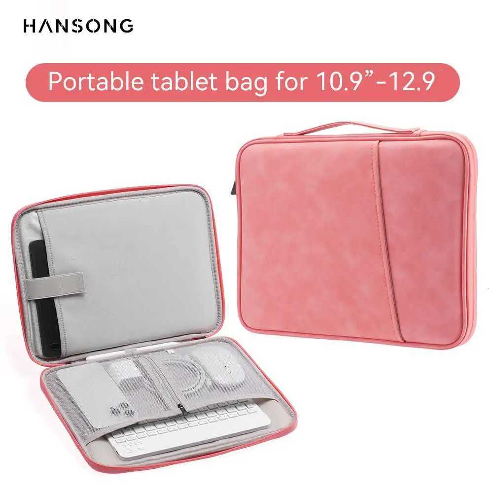 Waterproof Leather 11-13 inch Tablet PC Carrying Case Padded Protective Travel Inner Bag for iPad Samsung Tablet PC CaseT251208