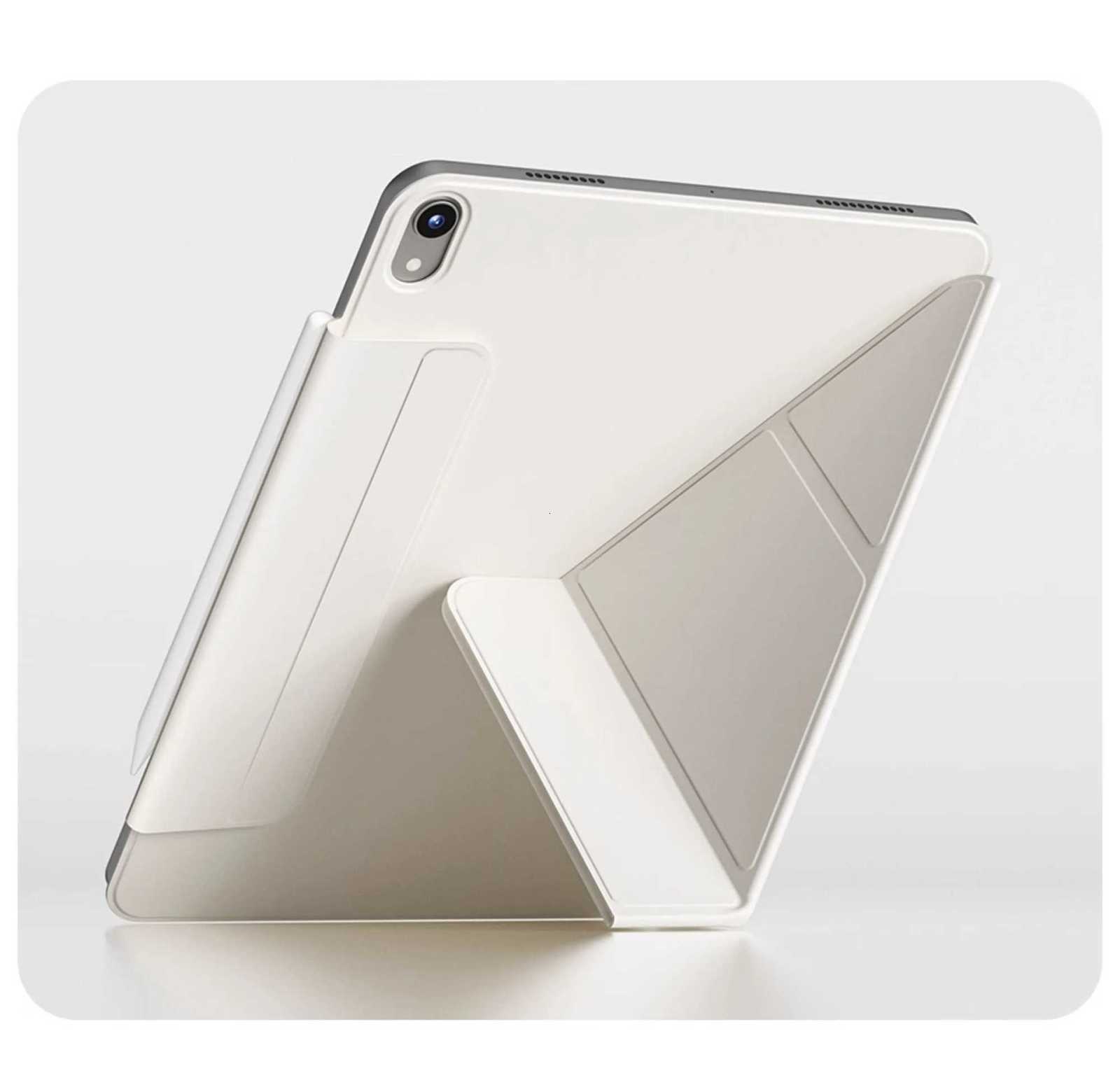 ZOYU Case Magnetic for iPad A16 10th Gen For iPad Pro 11 13 129 Air 11 Ai/5 With Magnetic Detachable Y-Shaped Folding Cover C251208