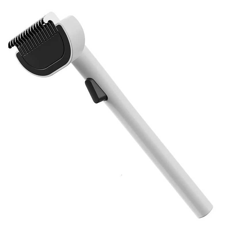 Pet Comb Cat Knot Comb Long Handle Dog Hair Removal Comb Long Hair Comb Cat Dog Comb Thinner One Click Hair Pushing Tool M251208 - view 6