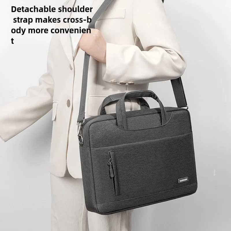 Business Laptop Bag Case Shoulder Tote Bag Notebook Bag Briefcase For 13 15 17 Inch Macbook Air Pro HP Huawei Asus Dell handbagT251208