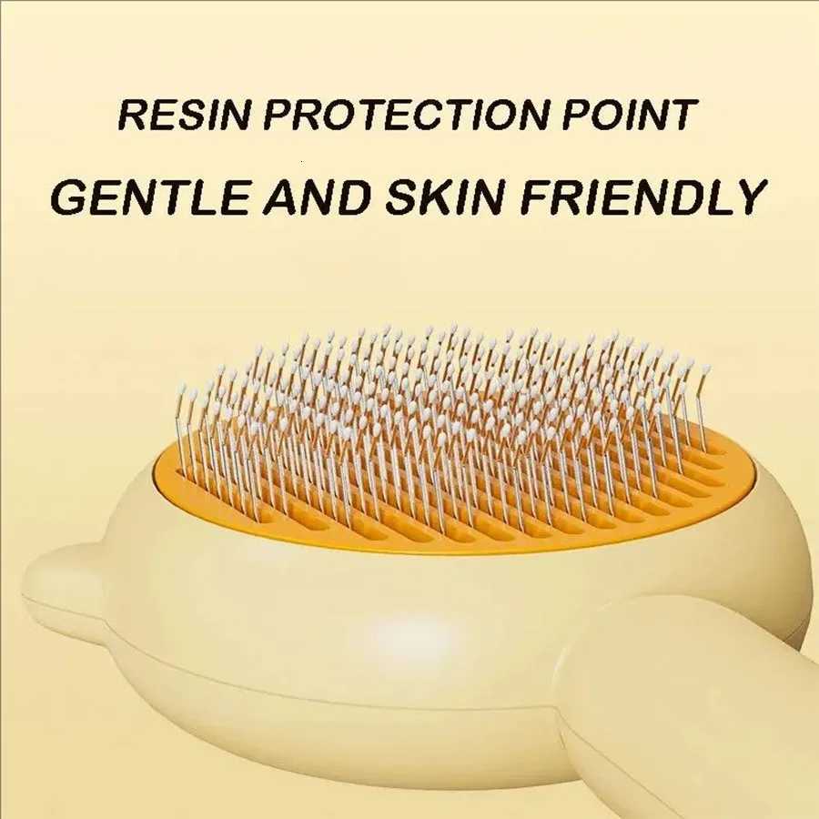 Pet Brush One Button Cleaning Brush Magic Beauty Cat Hair Brush Easy To Carry Re-Use Multi-Function Brush M251208 - view 4