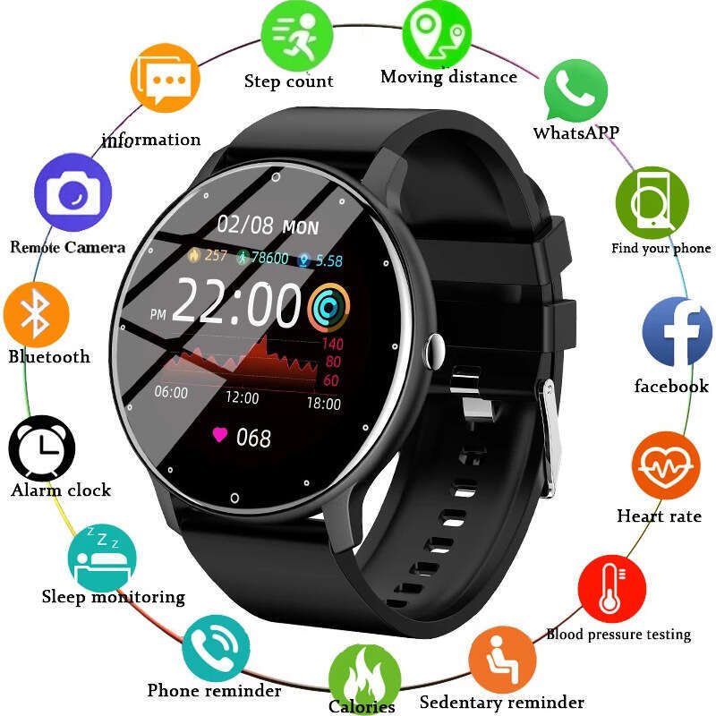 Famous Brand ZL Cpro Smart Waterproof Long Battery Life Pressure Blood Oxygen Outdoor Sports Watch