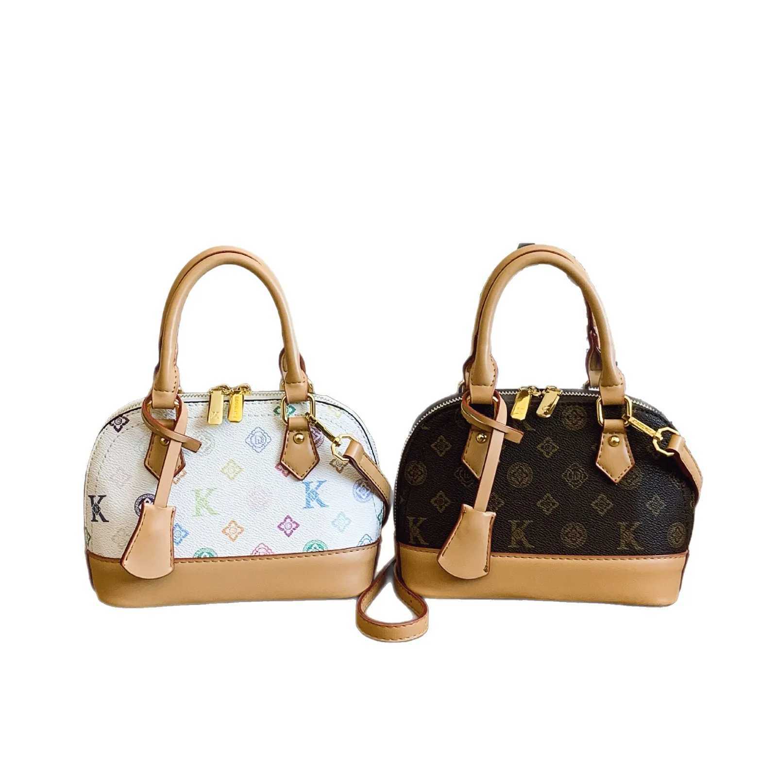 2025 Shell Print Shoder Bag Luxe Top Handle Purse for Wen Minimalist Crossbody Tote Fi Day-to-Night Bag Versatile Y251208