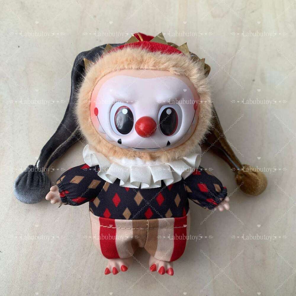 PPTM Labubu Halloween Why So Serious Series Moonlit Mask Collectable Blind Box Vinyl Face Plush Pendant