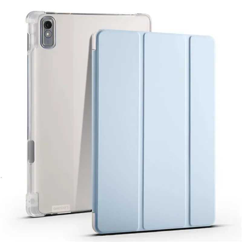 Luxury Flip Leather Tablet Case for Tab P11 Gen 2 Gen2 Pen Holder Soft Clear Back Shockproof Protect Cover C251208