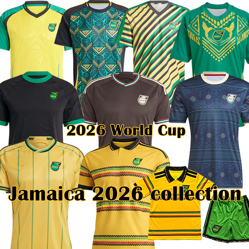 24 25 Jamaica collection soccer jerseys 2024 top national football team Retro Kit ANTONIO REID Nicholson LOWE MORRISON home away soccer jerseys