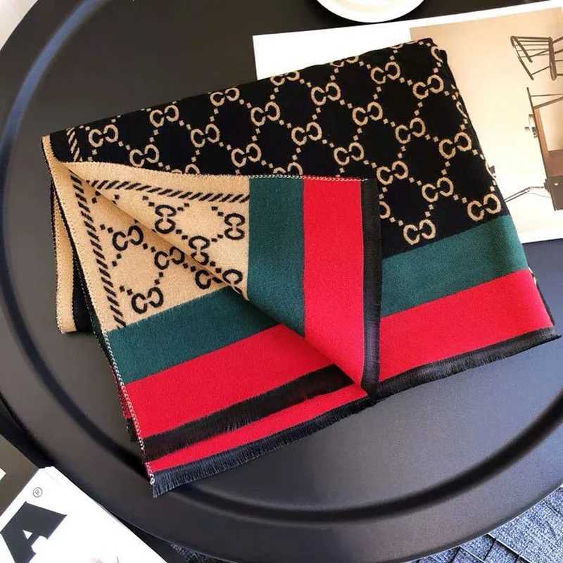 Luxury New Luxury Winter Two-Sided Cashmere Long Fringe Scarves High Quality Women Thicken Wrap Shawl Ladies Pashmina Warm Scarf Y251208a