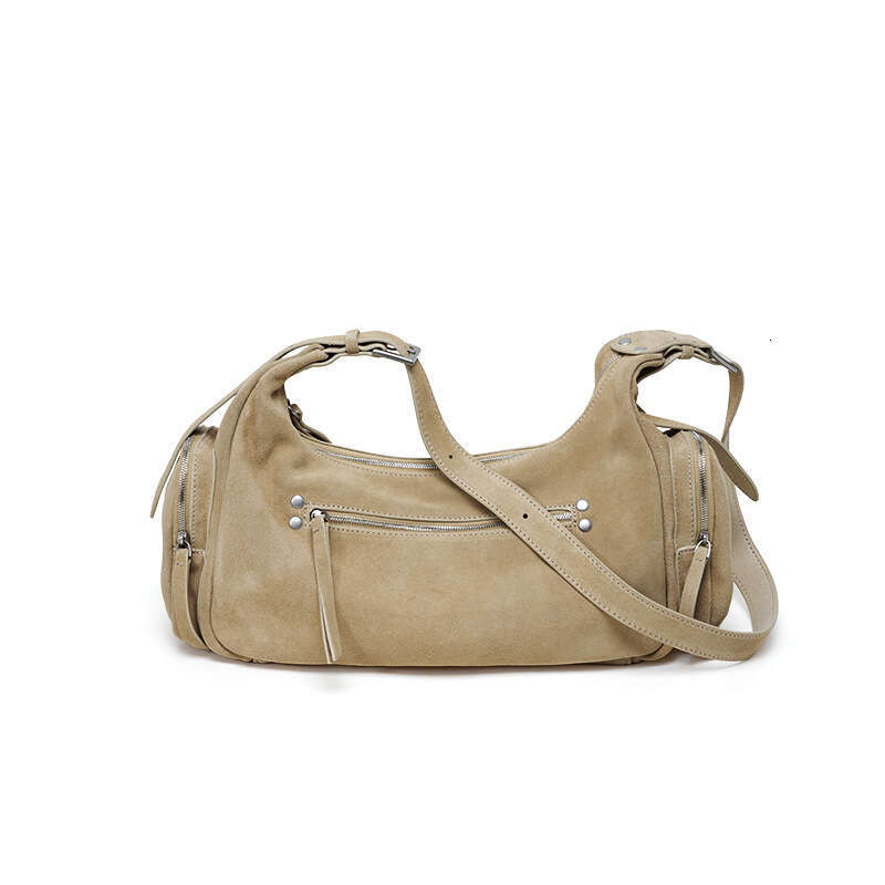 Luxury Bag Designer Shoulder Bags Totes Hobo Cross Border Vintage Genuine Leather High End First Layer Cowhide Motorcycle Crossbody Women S Underarm B