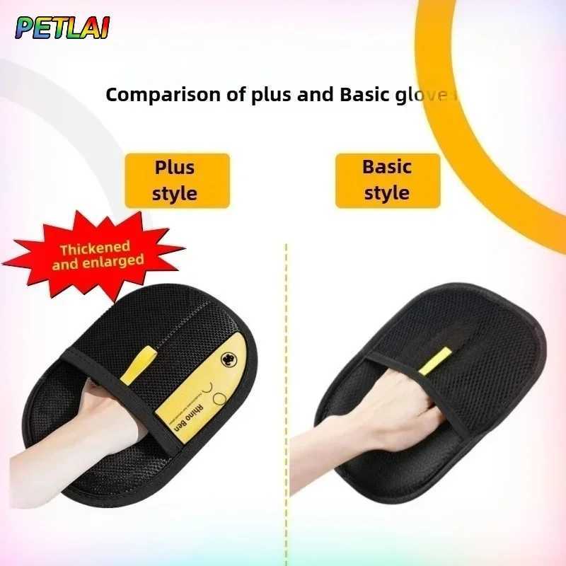 Pet hair glove removal Cat Grooming Reusable Electrostatic Dedusting Brush Dog Hair Remover for Couch Carpet Clothes Washable M251208 - view 7