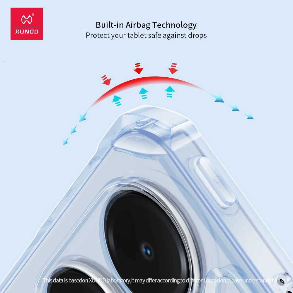 Xundd For Redmi Pad Pro Pad 121 Tablet Cover Anit-shock Shell with Invisible Magnetic Bracket Holder Case C251208