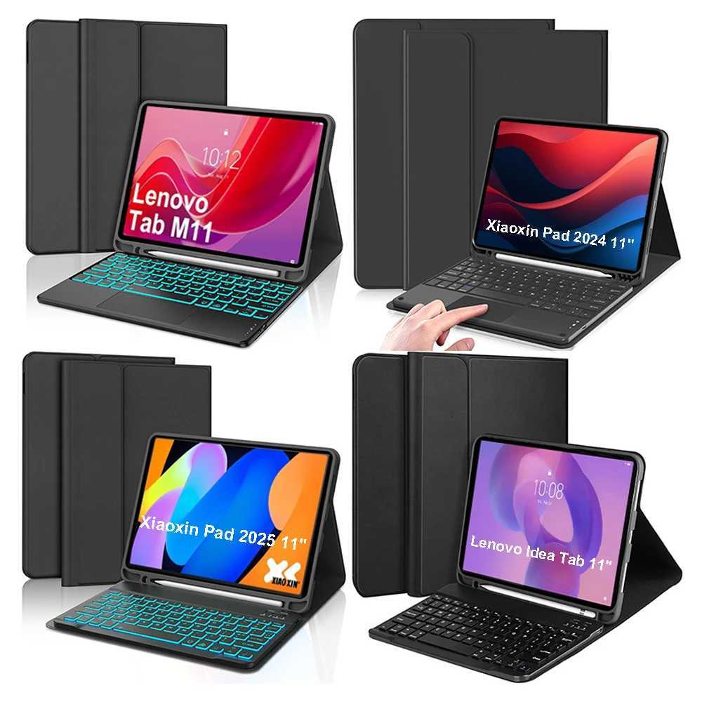 Case for Tab M11 11inchMagnetic keyboard cover for Xiaoxin Pad 11 2024/2025for Idea Tab 11 Smart Stand Cover C251208