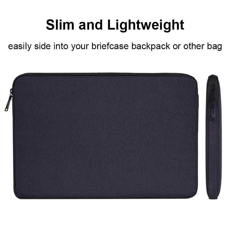 Portable Laptop Sleeve Bag Case Soft Cover 11 12 13 14 15 156 Inch for Macbook Huawei Xiaomi HP Dell Lenovo Laptop HandbagT251208