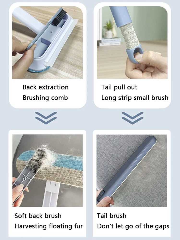 Multifunctional Brush Long Handle for Cat Dog Fur Cleaning Tool Manual Pet Grooming M251208 - view 6
