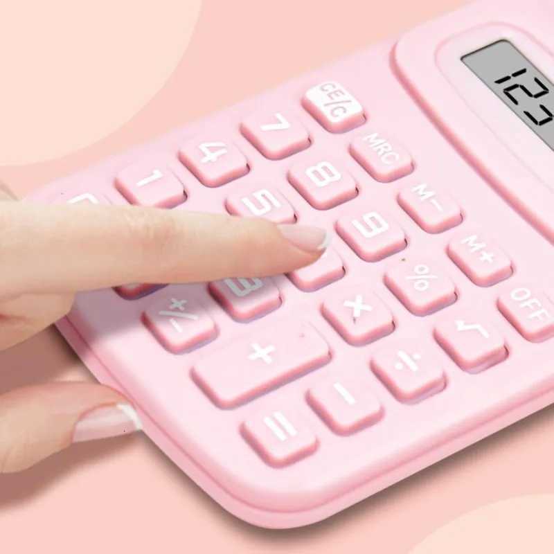 Solar Scientific Calcator Small Desktop Mini Calcators Large Display Cute Calcator Learning Auxiliary Portable Calcator H251208