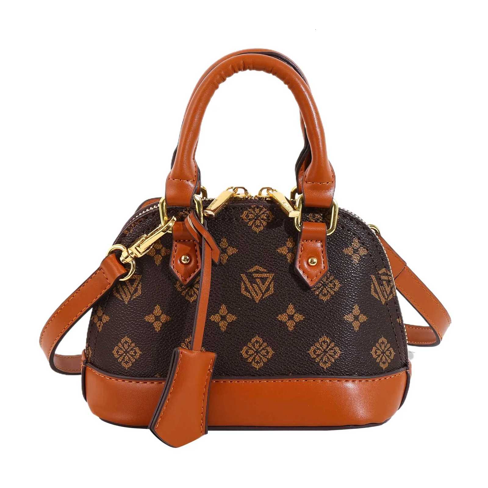 2025 New Print Shell Bag Wens Crossbody Shoder Bag -Color Block Textured Purse for Casual Cmute Daily Essentials Y251208a