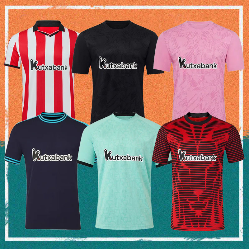 25/26 Bilbao WILLIAMS JR Soccer Jerseys 2025 Goalkeeper Athletic WILLIAMS BERENGUER Football shirt MAROAN GURUZETA PAREDES PRADOS UNAI G A.DJALO Kids kit uniform