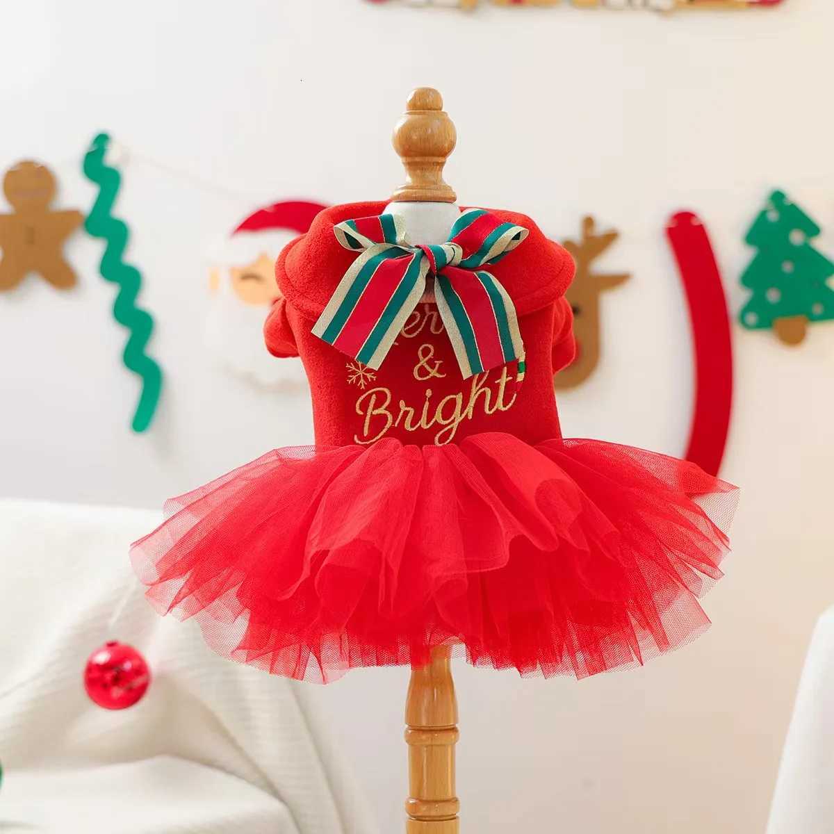 2026 Christmas Pet Circle Pet Clothing Dog Cat Clothing Festival Christmas Clothing M251208