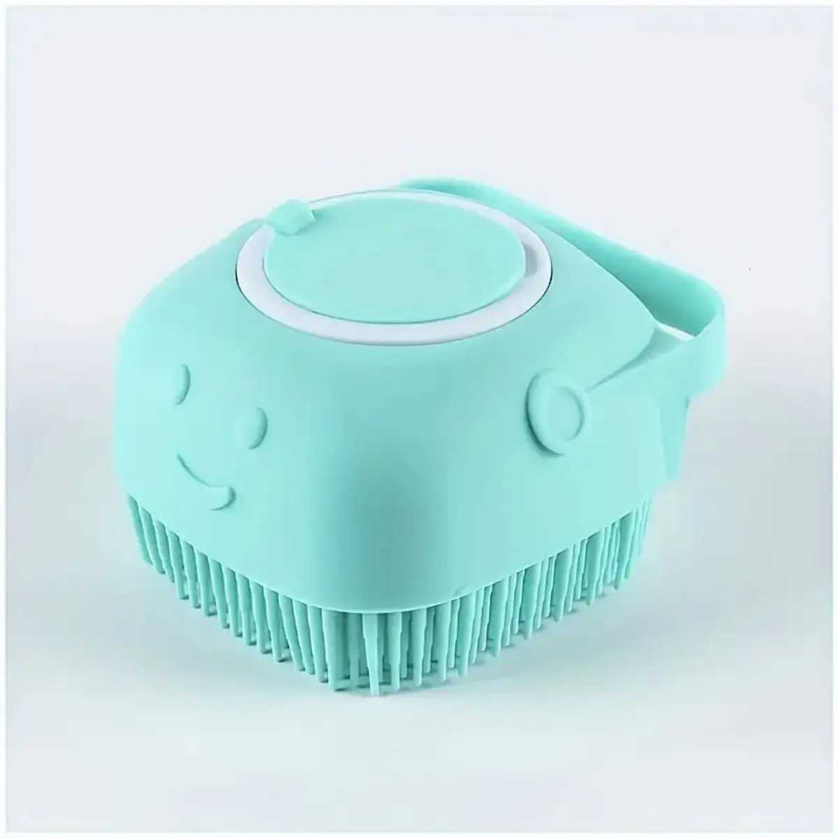 1pc Soft Silicone Dog Bath Brush - Gentle Massage with Shampoo Dispenser - Efficient Cat Grooming Brush for a Paws-itive Cleanin M251208 - view 5
