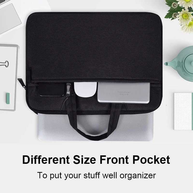 Laptop Bag Case Sleeve Cover Handbag Portable 13 14 15 156 Inch for MacBook Air Pro 133 154 Xiaomi HP Huawei Asus Dell BagT251208