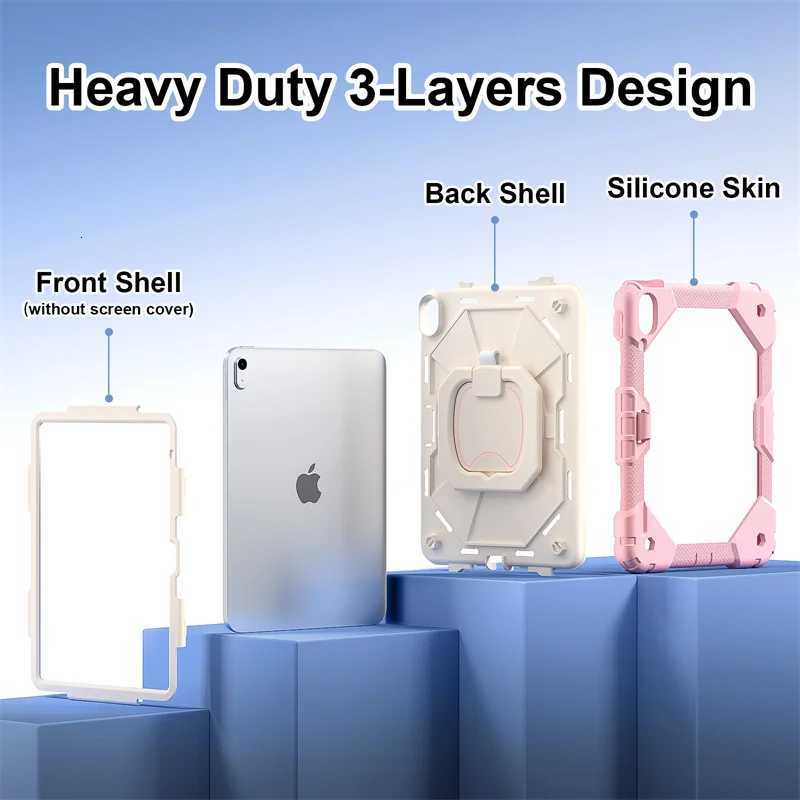For iPad A16 11th 10th 102 9th 8th 7th 97 6th Generation Case Shockproof Tablet Cover For iPad Air 7 6 5 4 109 3 Pro 11 Funda C251208