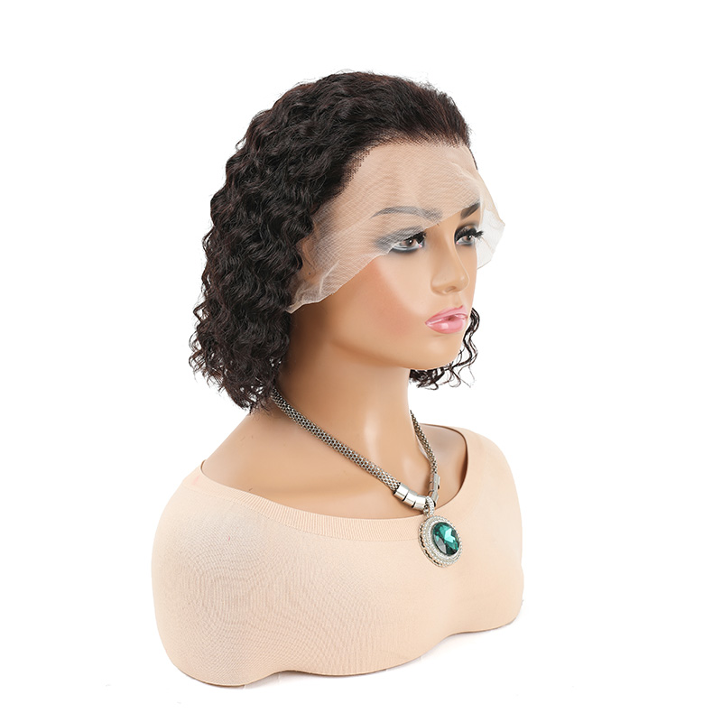 Elegant Curly Wigs Made from Pure Real Hair Perfect for Any Occasion H2410-deep