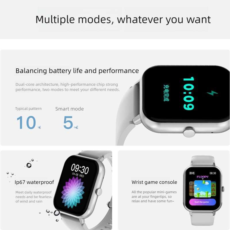 Famous Brand Hot Selling ZL CJ Smart Bluetooth Call Heart Rate Pressure Blood Oxygen Detection Outdoor Sports Watch