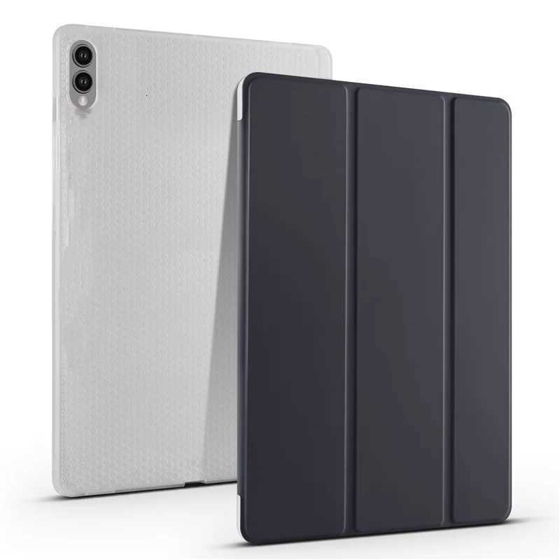 For Galaxy Tab S11 Case with Pencil Holder Folding Stand Soft Back Cover for Tab S11 SM-X730/SM-X736 Tablet Case C251208