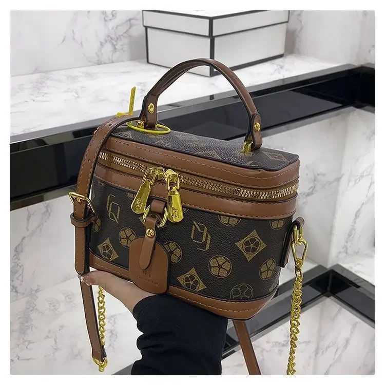 2025 New - Style Handbag for Wen High - End Single - Shoder and Crossbody Bag with Niche - Desig Box Shape Y251208