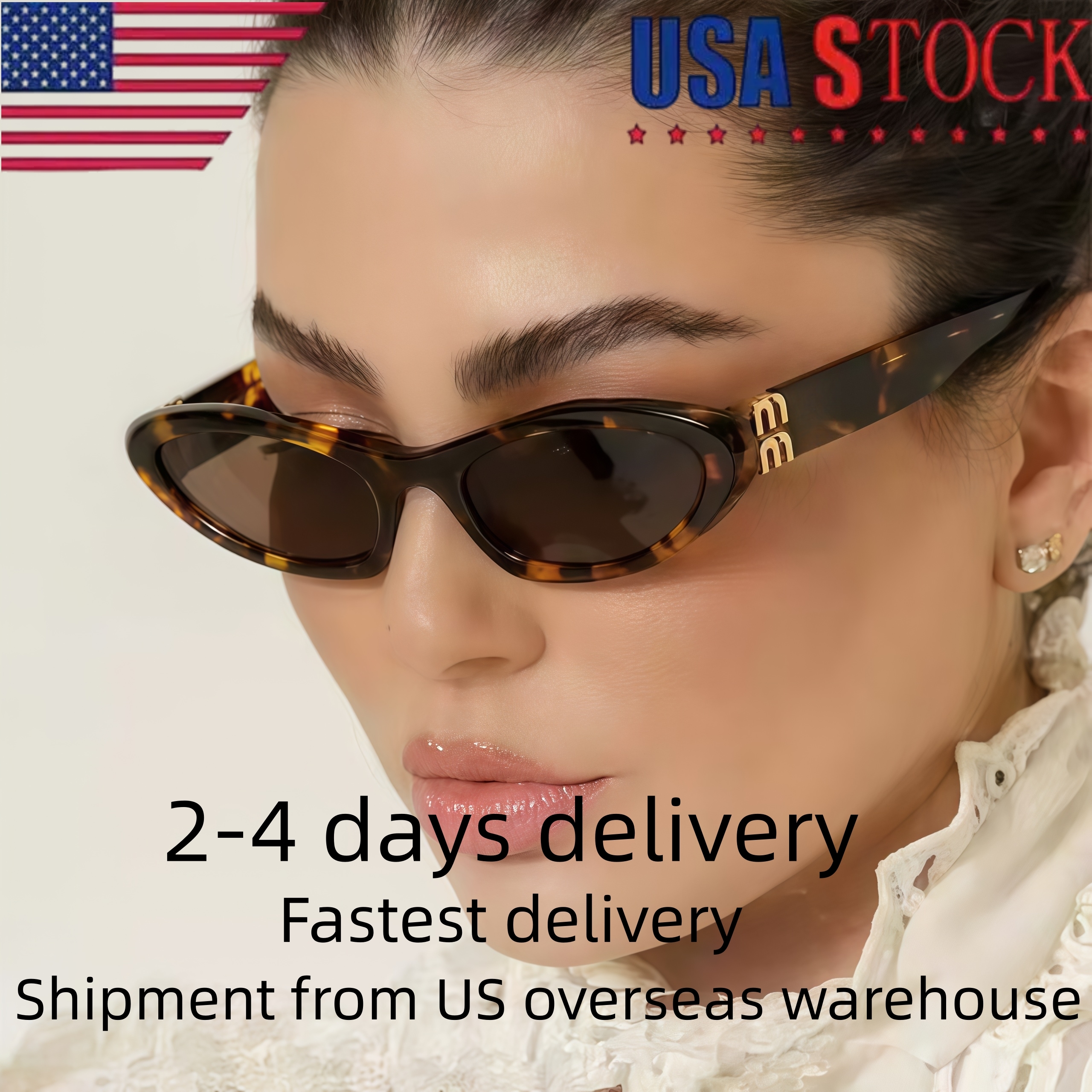 Designer Sunglasses for Women Men Rimless Frame Shades Luxury Spicy Girl Gift large frame Light contour With box