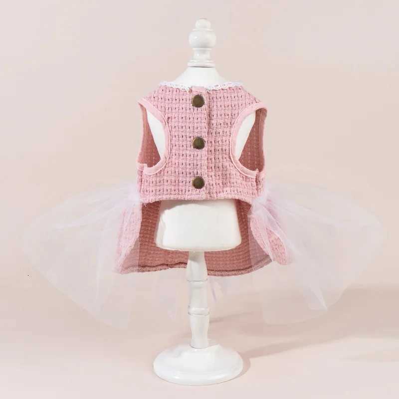 2025 New Pink Pet Cat and Dog Universal Cute Little Fragrant Gauze Skirt M251208