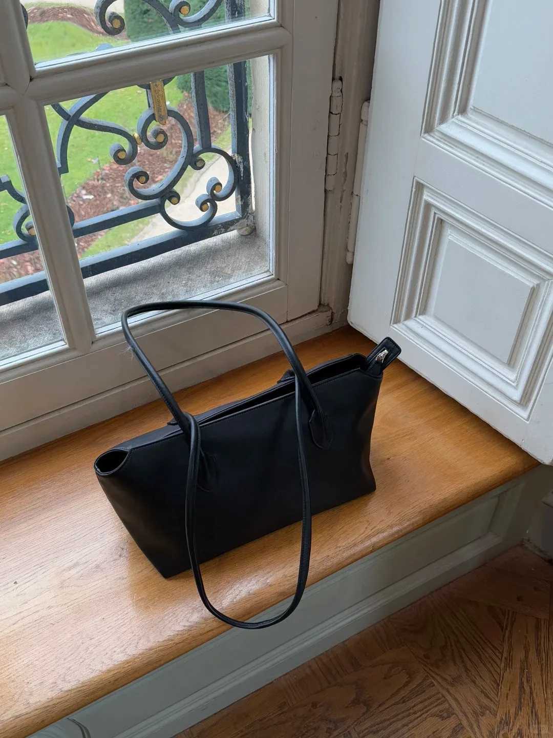 High Quty Soft Long Handle Bag Fashion Luxury Tote Bag GenuineLeather Women Shoulder Bag Office Large Capacity C251208