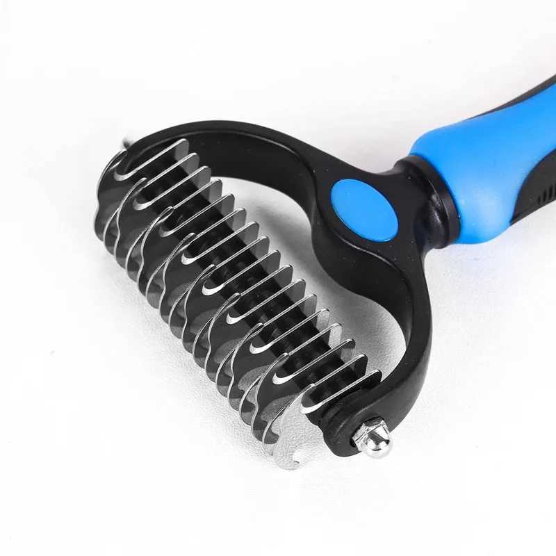 A Pet Double-sided Knot Comb Dog Comb Dog Comb Cat Beauty Hair Removal Cat Comb Pet Supplies M251208 - view 6