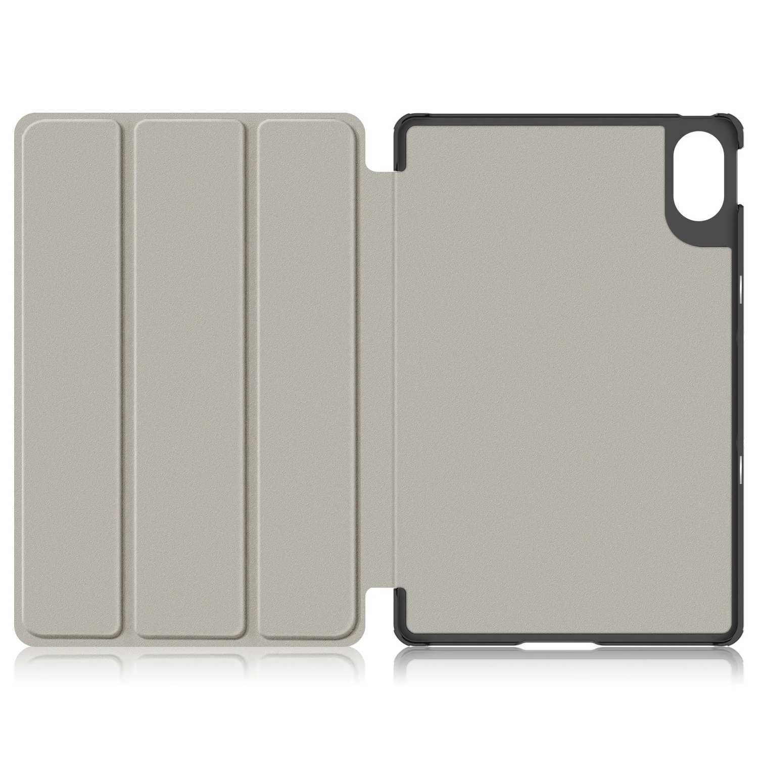 Suitable for Redmi Pad 2 Pro Case 2025 121inch PU Flip Cover Tri-Fold Stand Hard Back Cover Tablet Cases Auto Sleep/Wake C251208