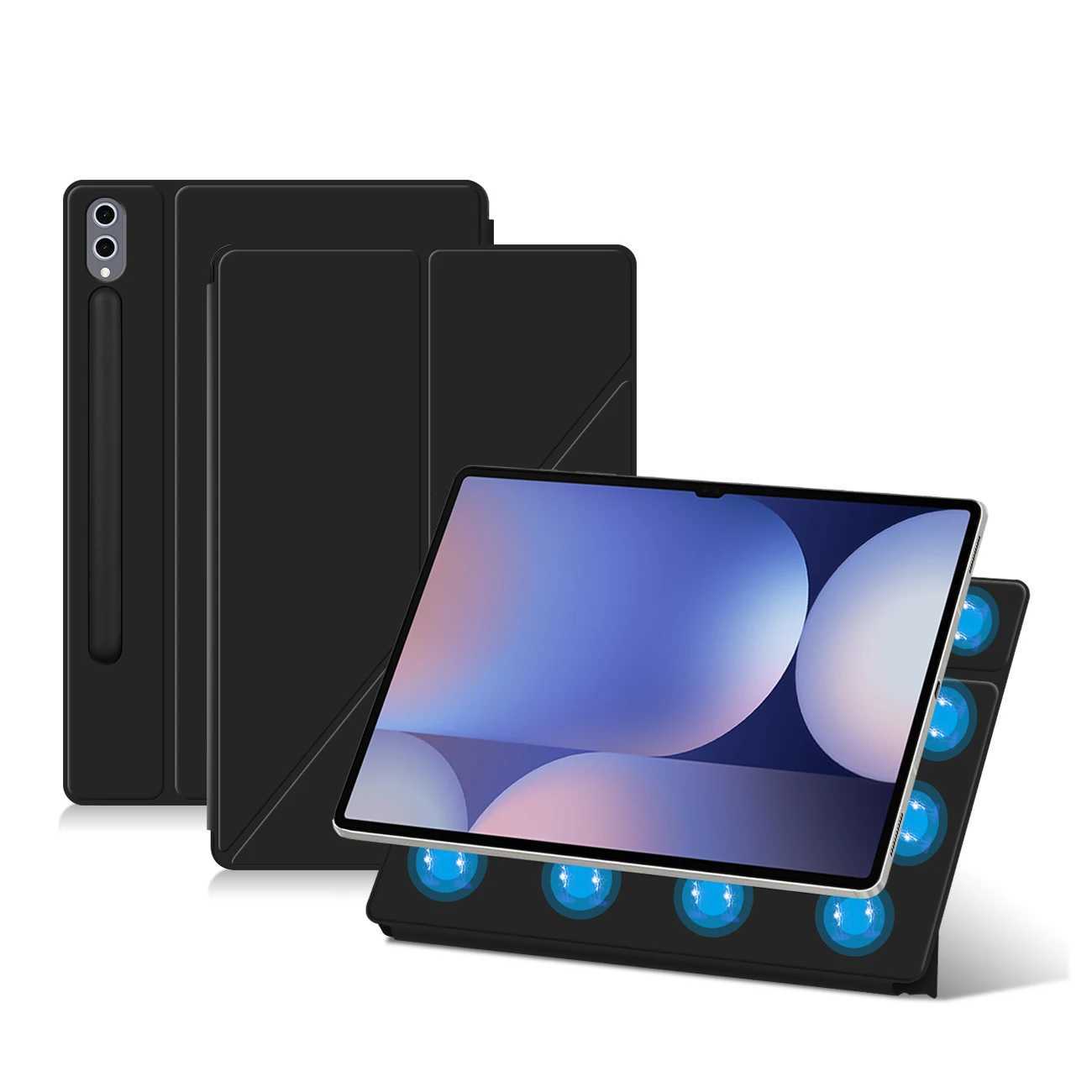 Smart Book Cover For Galaxy Tab S10 tra 5G 146 2024 Magnetic Case Folio For Galaxy Tab S10 124 Tablet Stand Cases C251208