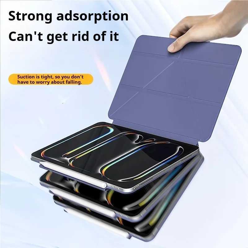 RBP Case Magnetic for iPad A16 10/11th GenFor iPad Pro 11 13 129 Air 11 Ai/5 With Magnetic Detachable Y-Shaped Folding Cover C251208