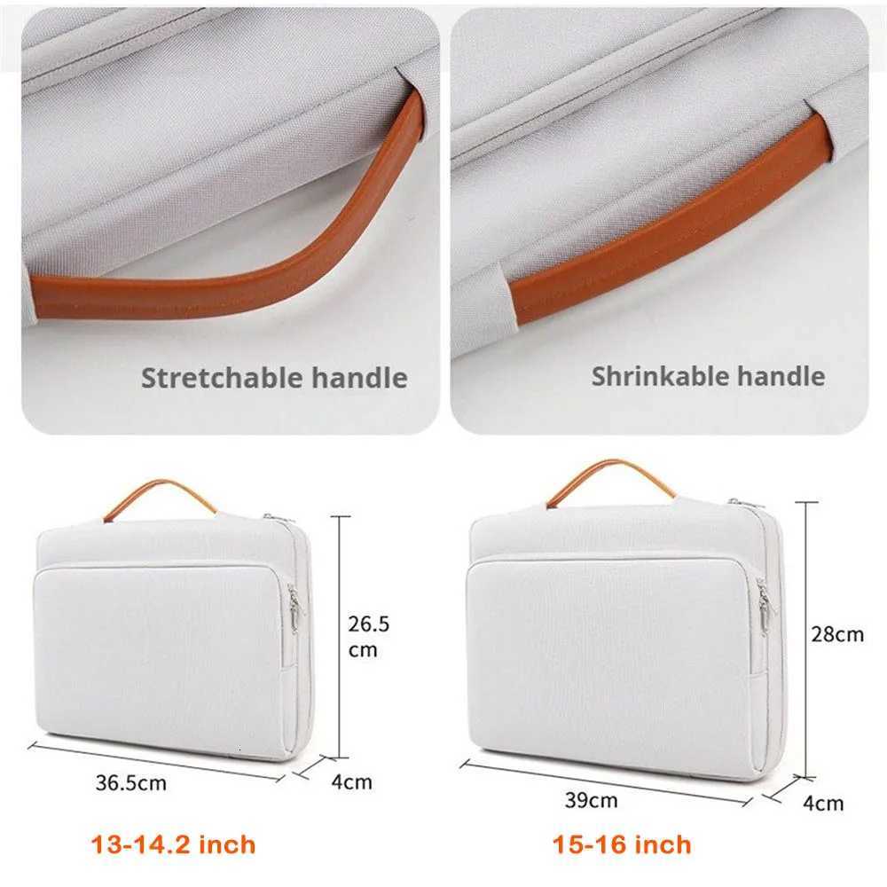 13 14 156 16 inch Laptop Computer Bag Waterproof Handbag Briefcase Man Women Bags for Macbook Air Samsung HP Lenovo AccessoryT251208
