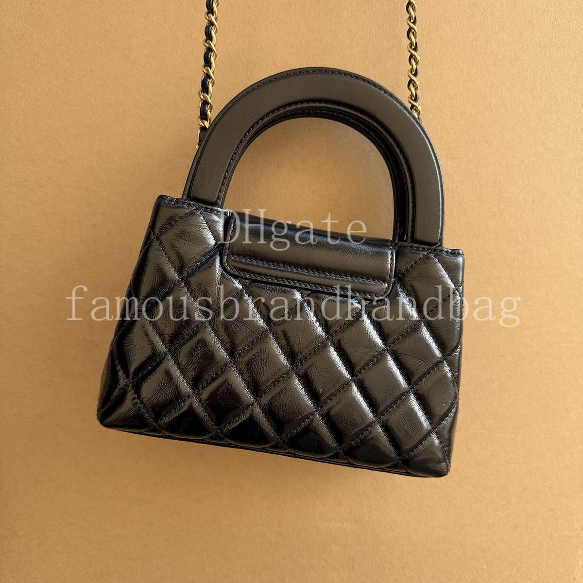 Master quality Mini Shopping Bag With Chain Strap Designer Crossbody bag Calfskin Handbag With Box 25PAS4416A1