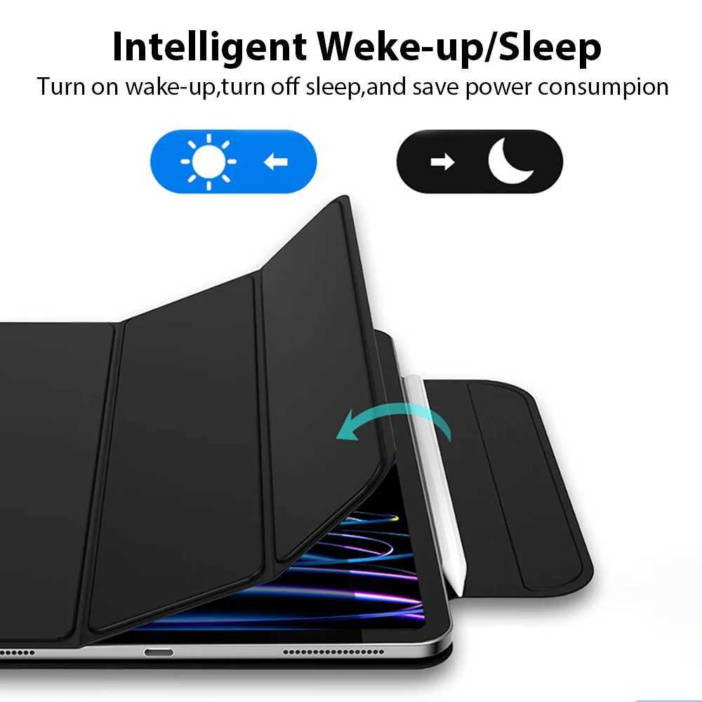 New Magnetic PU Case for Ipad Air 11 13 2025 M3 A16 11th Pro 11 129 Air 4 5 10th Generation Mini 6 7th 8th 9th Shockproof Cover C251208