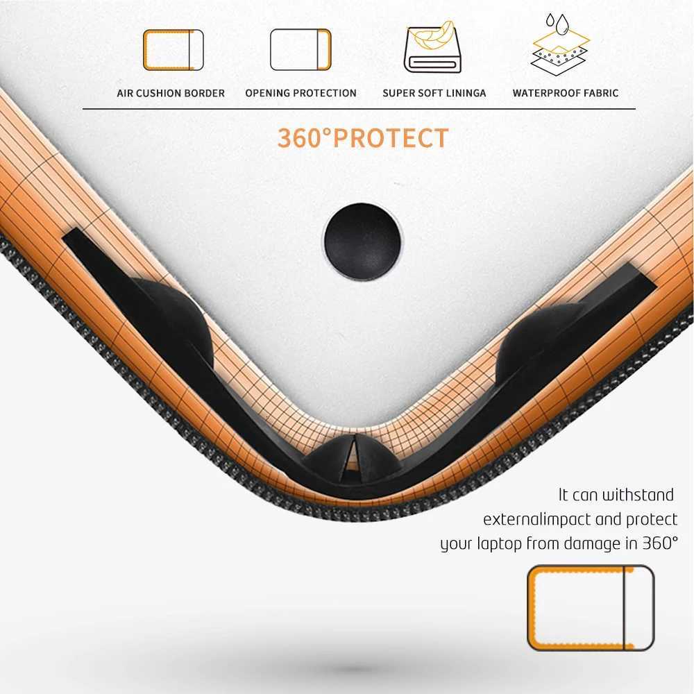 13 14 Inch Laptop Bag For Macbook Air/Pro Tablet Carring Case for LenvoXiaomi Lightweight Notebook Sleeve Bag for TravelSchoolT251208