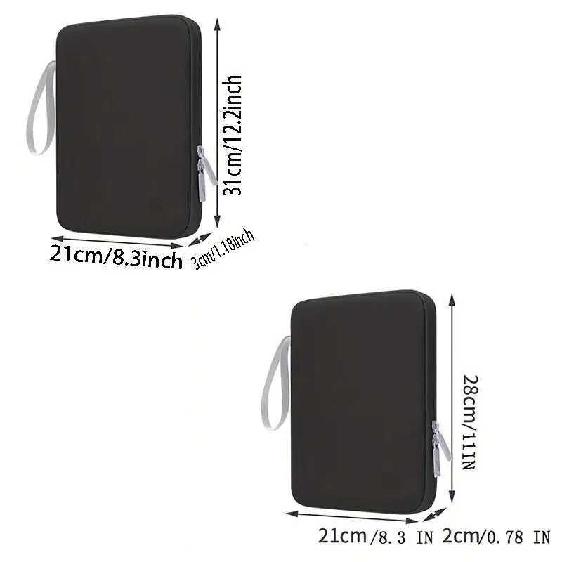 Tablet Bag Sleeve 109/129 Inch Handbag for IPad Pro Samsung Xiaomi Cover Shockproof Portable Pouch Multi Pockets Tablet CasesT251208
