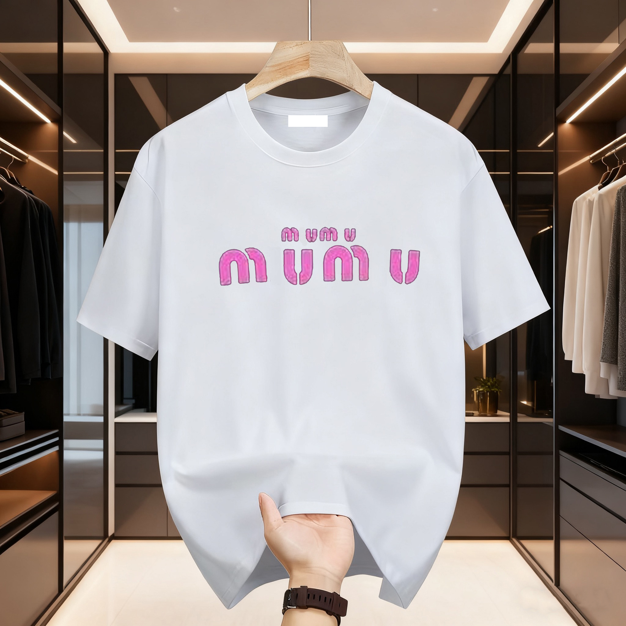 womens summer designer trend tshirt fashion casual short sleeve classic chest letter print round neck tshirt womens shirt short sleeve