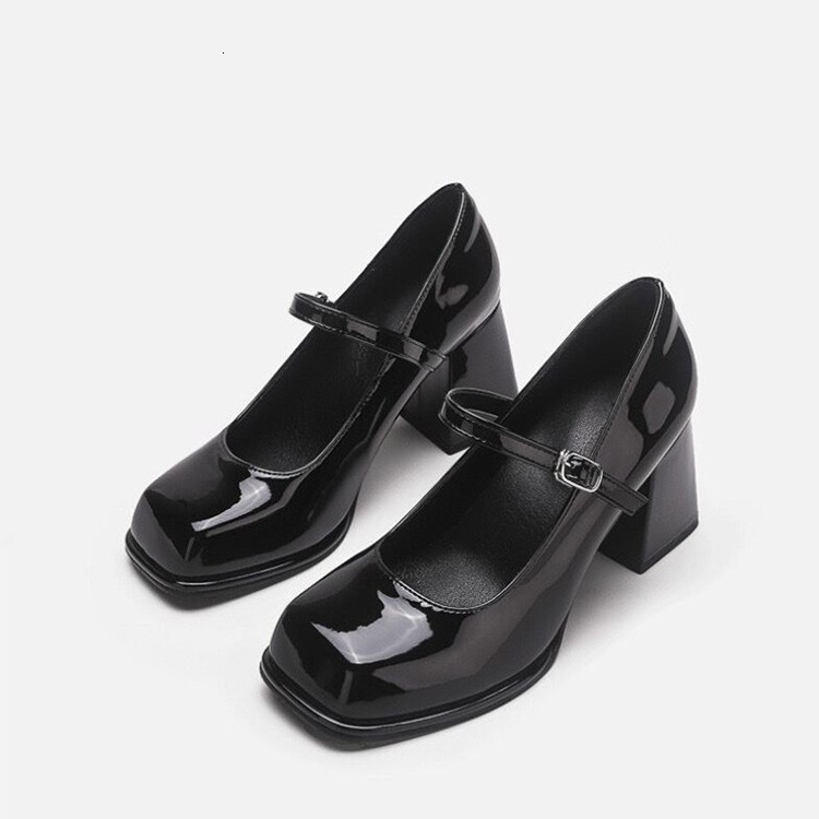 STAOXINDIKE Fashion New Style Outdoor Casual Low Heel Wedge Shoes Leather Suede Black Strap Formal Style Accurate Size Narrow Style Luxurious Economic