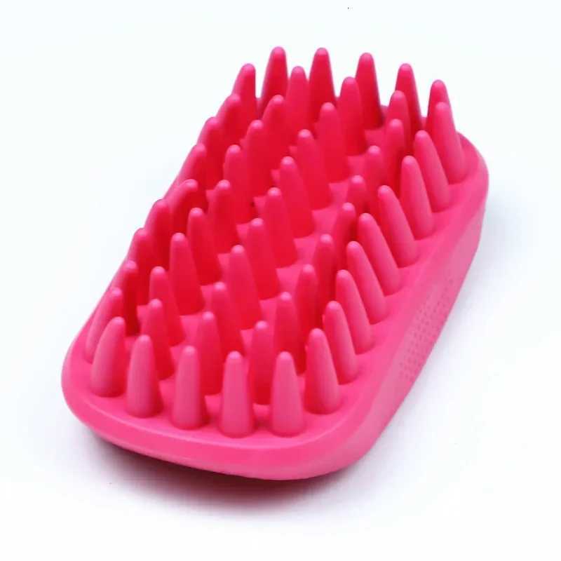 Pet Bath Brush Rubber Comb Hair Removal Brush Pet Dog Cat Grooming Cleaning Glove Massage Pet Hair Care Tool M251208 - view 7