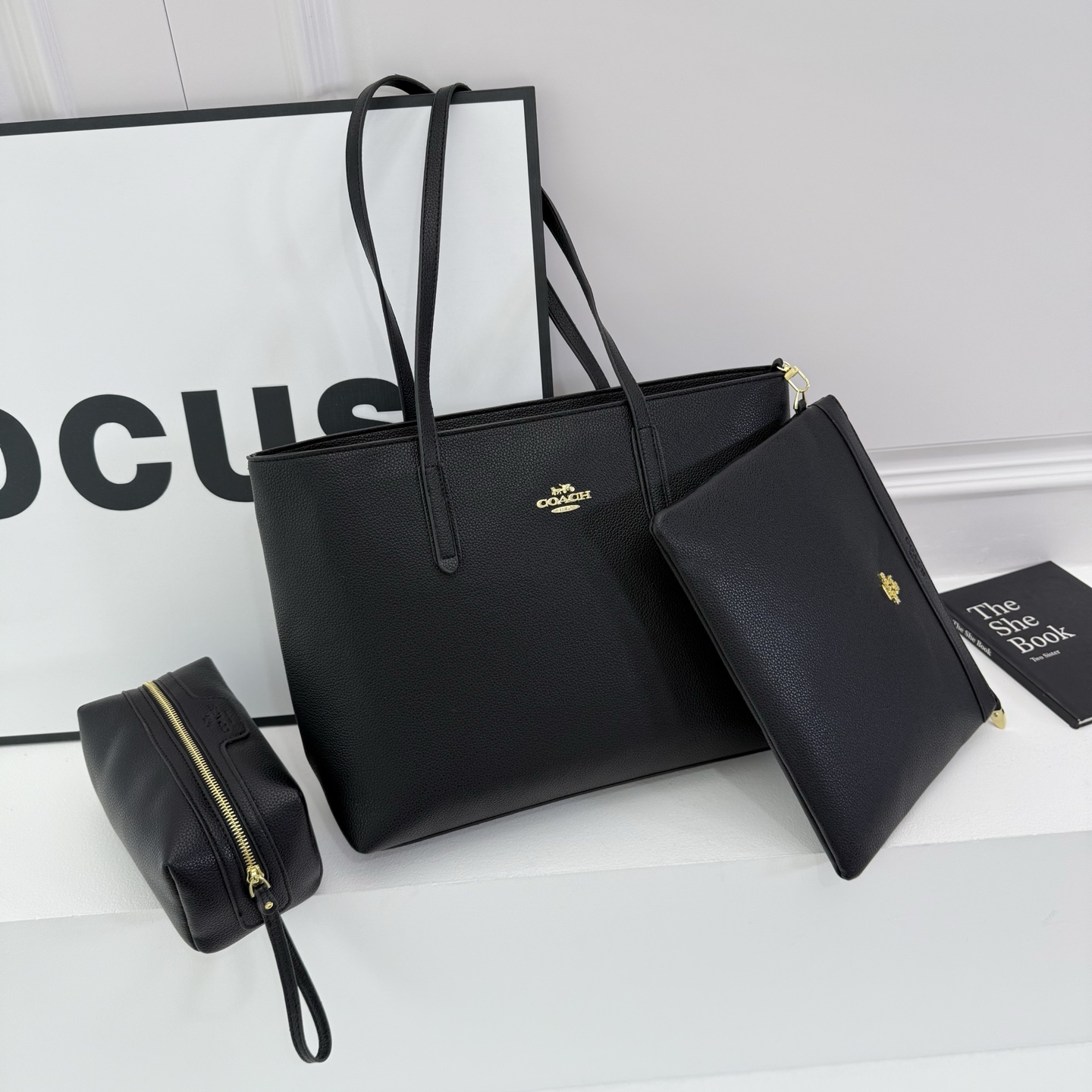 3pcs/set Tote Bag Luxury Handbags Designer Bag Totes Women's Cross Body Canvas Large Capacity Classic Shopping Bag Fashion Wallet Leather Messenger Shoulder bag