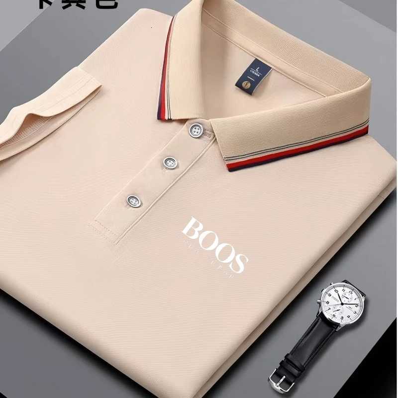 Embroidered New Mens Business Casual Short Sleeved Polo Shirt Fashionable Breathable Comfortable and Versatile Top W251208