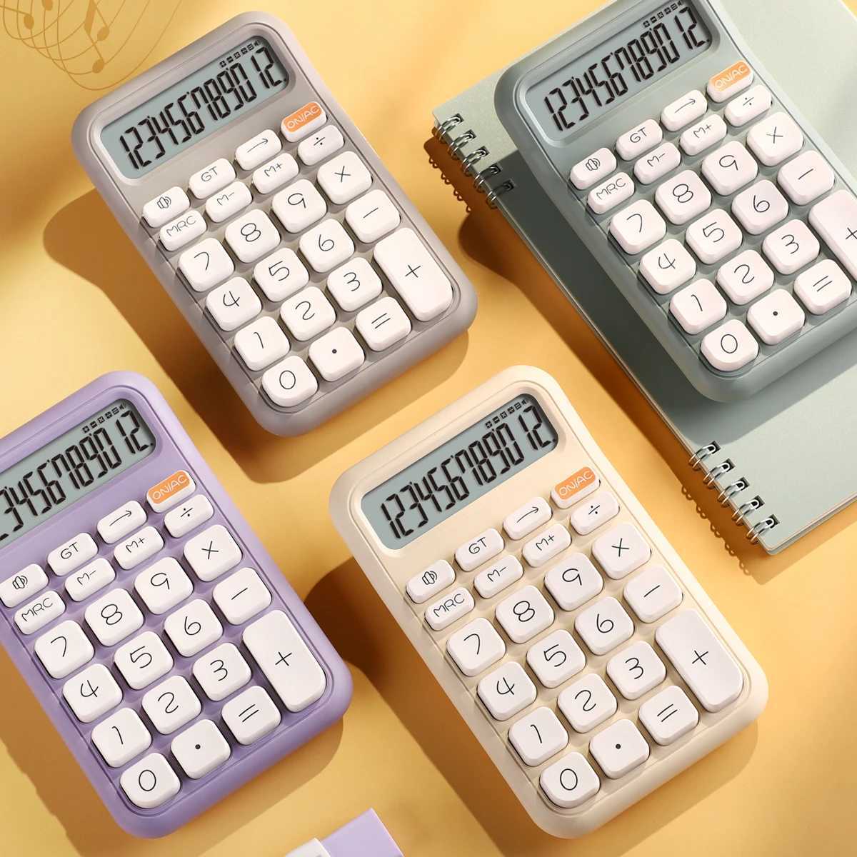 Vo Style High Appearance Ll 12Digts Calcator Dev Cute Creative Small Portable Cputing Tools H251208